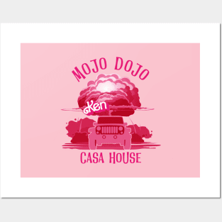 ken barbie - mojo dojo casa house Posters and Art